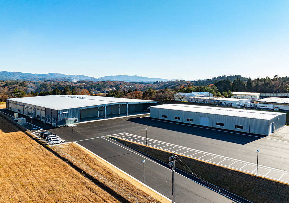 マルヰ産業株式会社　奥州工場 工場棟
