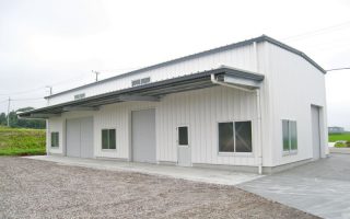 横山ライスセンター農業用倉庫