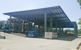 株式会社広岡組 産廃破砕施設上屋Ａ棟