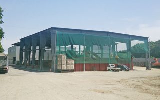 株式会社広岡組 産廃破砕施設上屋