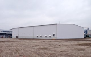 帝人株式会社 岩国事業所原材料検収・保管建屋