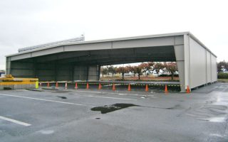 ユニキャリア株式会社 滋賀工場ストックヤード