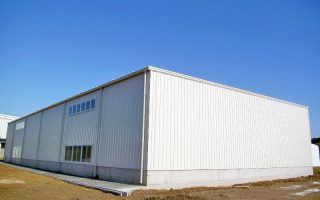 朝日工業株式会社千葉工場原料倉庫