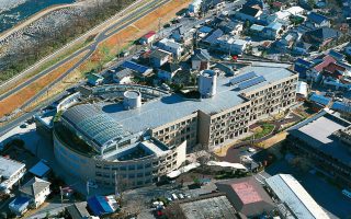 あさひ養護学校プール屋根