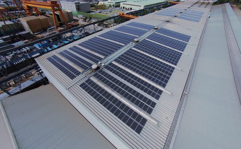 株式会社横河ブリッジ 大阪工場太陽光発電
