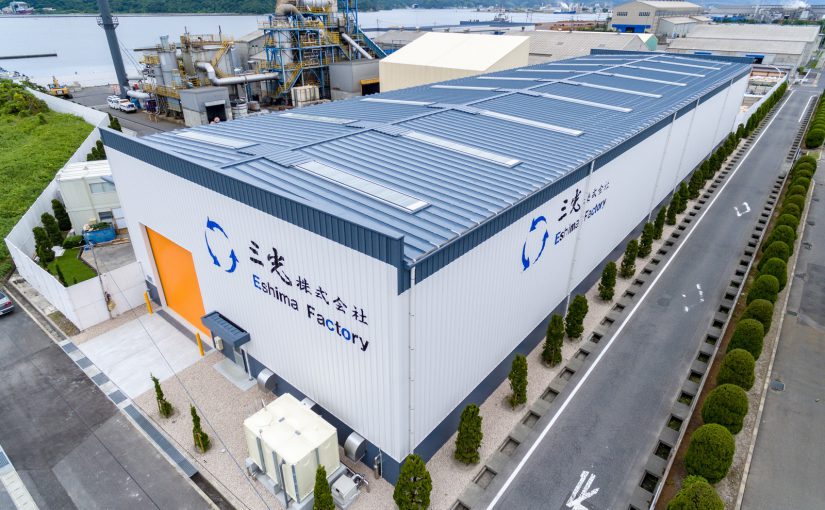 三光株式会社 江島工場屋内保管建屋棟