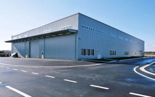 ソーラーシリコンテクノロジー株式会社　かずさソーラーファクトリー工場棟