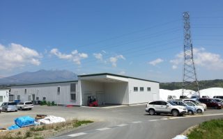 山梨県青果加工工場