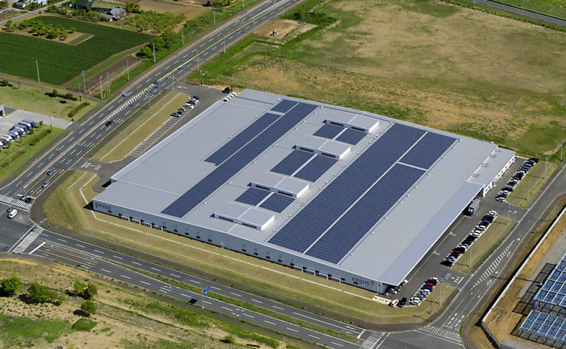 株式会社ポジック 茨城西物流センター 屋根太陽光発電