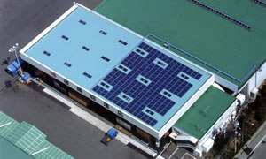 株式会社後藤回漕店 六甲アイランド事務所屋根太陽光発電