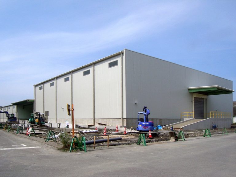 デンカ株式会社 大牟田工場多目的倉庫 システム建築実績No.1 横河システム建築