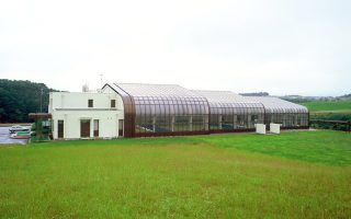 加賀市中央公園 屋内温水プール可動上屋