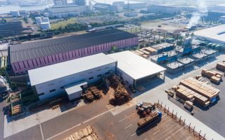 株式会社サイプレス・スナダヤ 東予インダストリアルパーク工場 製材工場棟