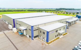 藤中工業株式会社 新潟工場第２期工場増築