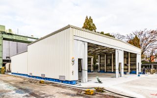 可動建築 塗装ブース上屋A・B棟