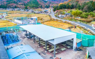 株式会社山口製作所 本社工場塗装場上屋