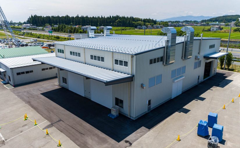 イワフジ工業株式会社 本社工場製品塗装建屋