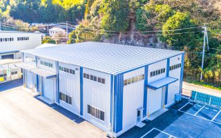 共栄船渠株式会社 本社配管加工工場棟