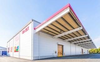 株式会社ギンビス 古河工場倉庫棟