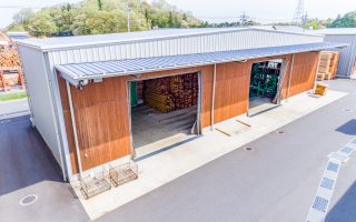 八溝多賀木材乾燥施設協同組合 保管棟２