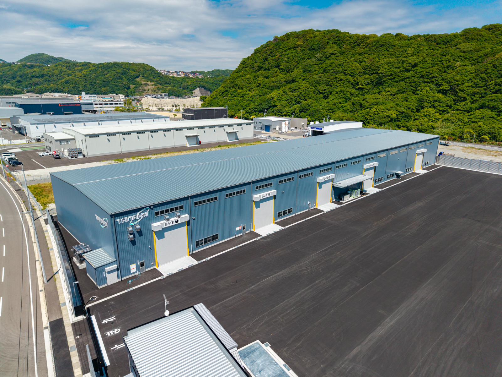 有限会社田中清環 新工場 工場棟