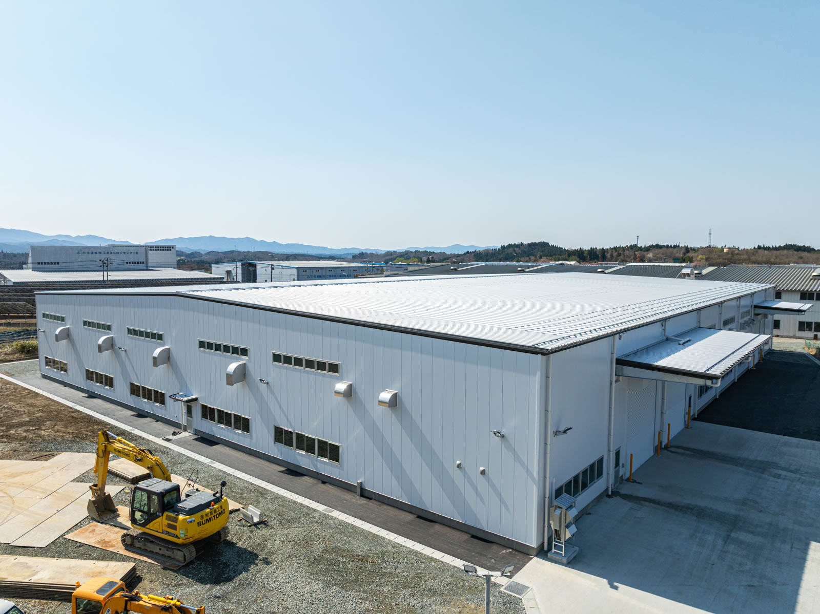 城山工業株式会社 奥州工場増築