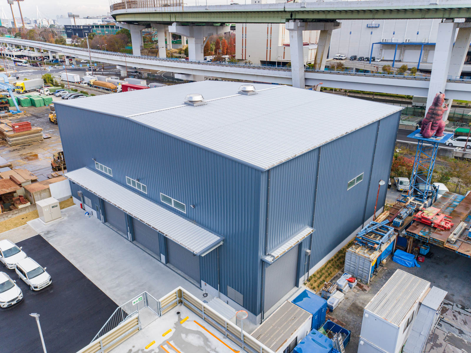 アチハ株式会社 整備工場棟