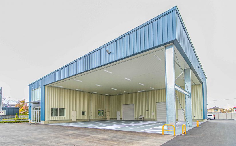 さなだタイヤ販売株式会社 新本社工場