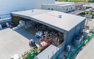 株式会社坪野谷紙業 荒井事業所工場兼倉庫（Ａ棟）